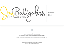 Tablet Screenshot of jenbaltgalvis.com